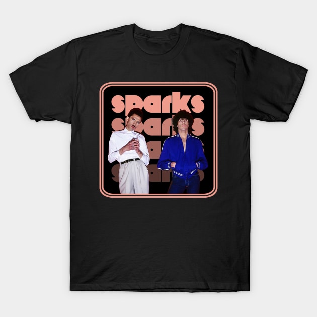 Sparks // Retro Style Pop Art Design T-Shirt by DankFutura